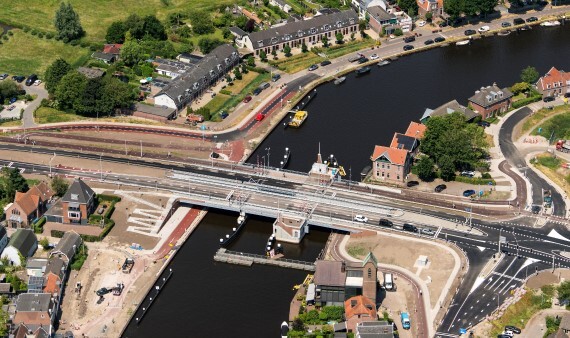 storing Brug Ouderkerk