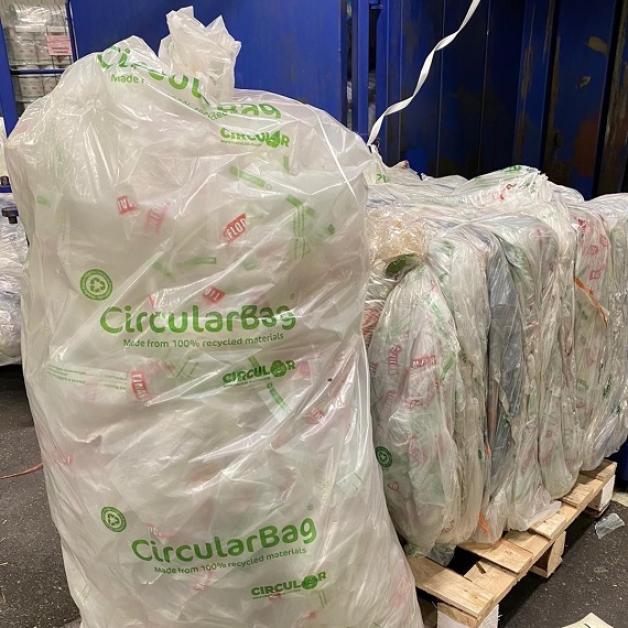 Circulaire plastic zakken