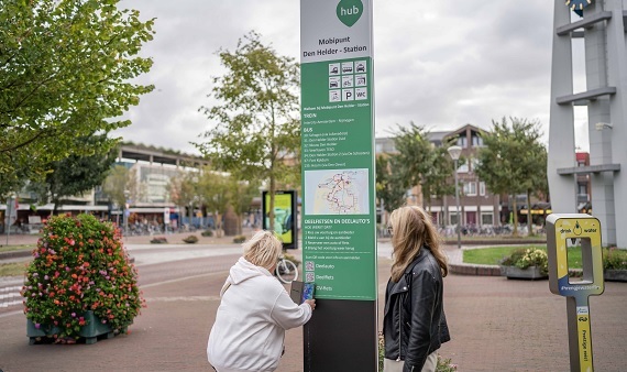 Nieuw Mobipunt Hub bij station Den Helder