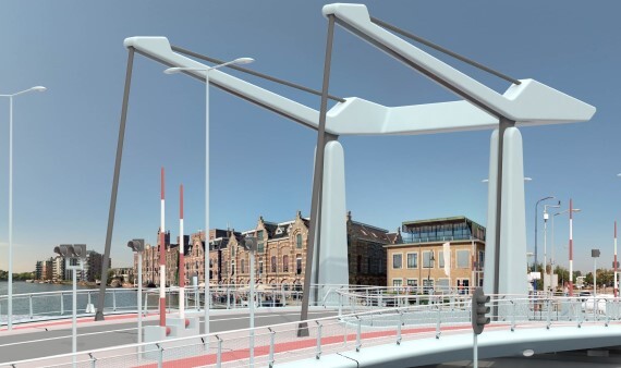 Impressie Zaanbrug