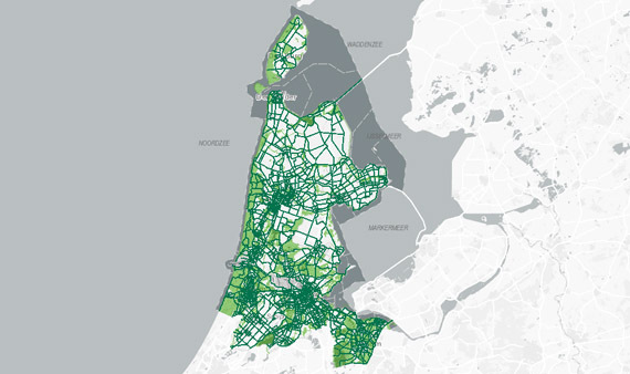 kaart noord holland Noord Holland in cijfers en kaarten   Provincie Noord Holland
