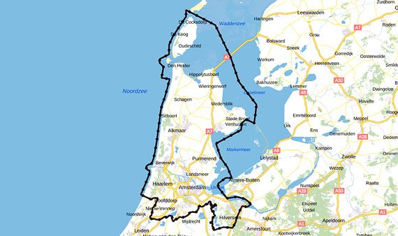 Bekijk de kaart van de Omgevingsverordening NH2022 in het Omgevingsloket (Regels op de kaart)