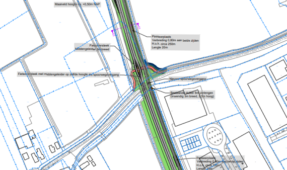 N240-Opperdoezerpad toekomstige situatie