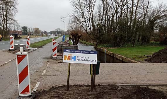 Provincie Noord-Holland stelt ruim € 500.000,- beschikbaar voor veiligere in- en uitritten